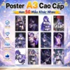 Poster A3 Acheron Game Honkai Star Rail Bền Đẹp Có Cán Màng Bóng Bề Mặt