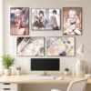 Poster A3 Arya san Anime Manga Lightnovel Arya san Bàn Bên Bền Đẹp Có Cán Màng Bóng Bề Mặt