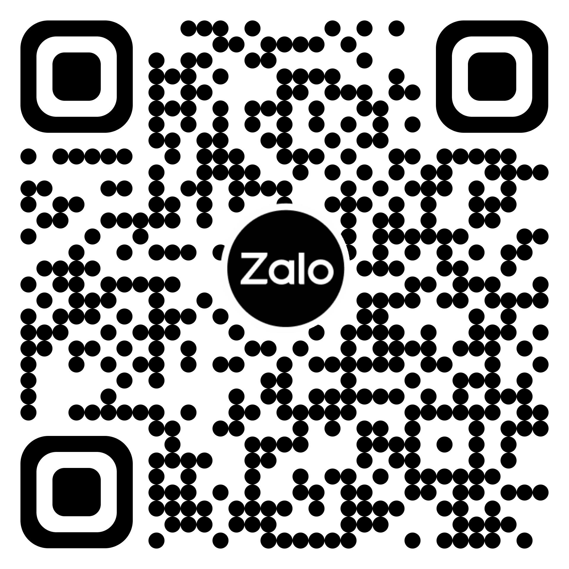 Mã QR Zalo liên hệ 2D Tộc Shop