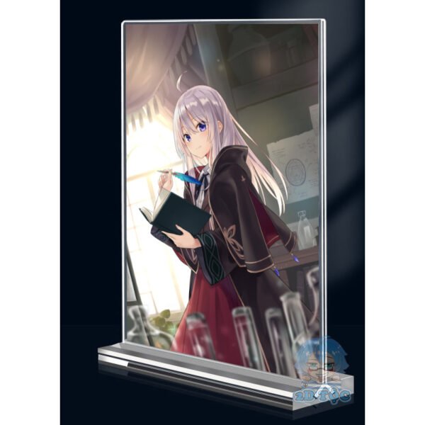 Khung ảnh Mica trong suốt Kích thước A4,A5 In hình Anime Manga Light Novel Hành trình của Elaina đế lùa dày trong suốt