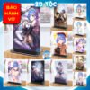 Khung ảnh Mica trong suốt Kích thước A4,A5 In hình Rem (1) Anime Manga Light Novel Re:Zero đế lùa màu đen