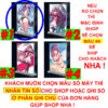 Khung ảnh Mica A4,A5 In hình Anime Manga Light Novel Chào mừng đến lớp học đề cao thực lực (1) đế lùa dày trong suốt