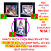 Khung ảnh Mica A4,A5 In hình Anime Manga Light Novel Chào mừng đến lớp học đề cao thực lực (1) đế lùa dày trong suốt