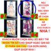 Khung ảnh Mica A4,A5 In hình Anime Manga Light Novel Chào mừng đến lớp học đề cao thực lực (1) đế lùa dày trong suốt