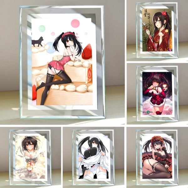 Khung kính để bàn Tokisaki Kurumi (2) Anime Manga Light Novel Date A Live  by 2D Tộc Shop