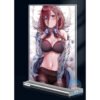 Khung ảnh Mica trong suốt Kích thước A4,A5 In hình Nakano Miku (1) Anime Manga Nhà Có 5 Nàng Dâu đế lùa dày trong suốt