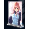 Khung ảnh Mica trong suốt Kích thước A4,A5 In hình Nakano Miku (1) Anime Manga Nhà Có 5 Nàng Dâu đế lùa dày trong suốt