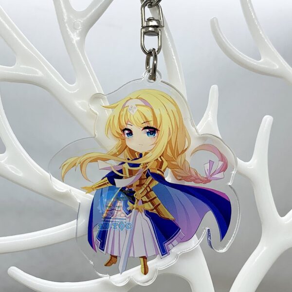 shopee-16087195785-5 Móc Khóa Mica Trong suốt In 2 Mặt Sắc Nét Ép 2 Lớp Mica cao cấp Anime Manga Light Novel Sword Art Online - 2D Tộc Shop