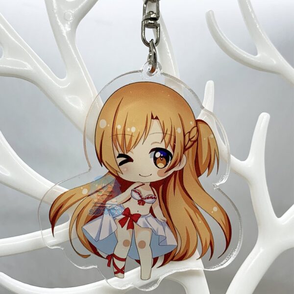 shopee-16087195785-6 Móc Khóa Mica Trong suốt In 2 Mặt Sắc Nét Ép 2 Lớp Mica cao cấp Anime Manga Light Novel Sword Art Online - 2D Tộc Shop