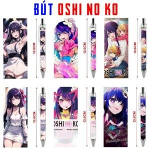 shopee-16194667870-1 Bút viết In hình Anime Manga Oshi no Ko - Hình in sắc nét - Bút Gel ngòi 0.5mm by 2D Tộc Shop