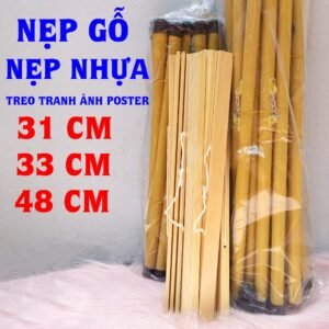 NẸP GỖ NẸP NHỰA TREO TRANH ẢNH POSTER 33cm, 48cm ỐNG TRÚC NHỰA, ỐNG SÁO NHỰA, - ANIME 2D TỘC FASHOP
