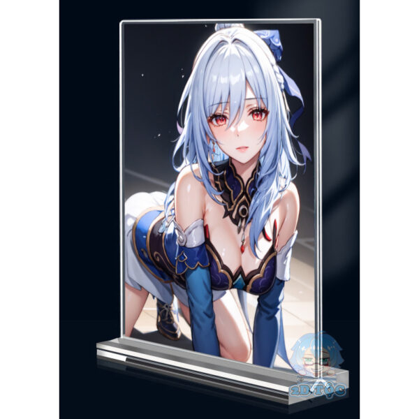 Khung ảnh Mica trong suốt Kích thước A4,A5 In hình Anime Manga Jingliu Game Honkai: Star Rail đế lùa dày trong suốt