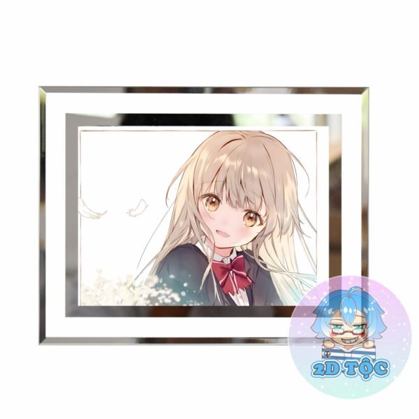 shopee-17081139332-3 Khung Ảnh Kính Thiên sứ nhà bên (3) để bàn by 2D Tộc Shop - Otonari no Tenshi-sama ni Itsu no Aida ni ka Dame Ningen ni