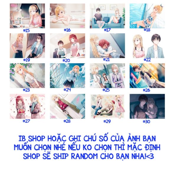 Khung Ảnh Treo Tường, Để Bàn 10x15, 13x18, A5, A4, A3 Mặt Mica Anime Manga Light Novel Sống Cùng Em Kế Gimai Seikatsu2 -