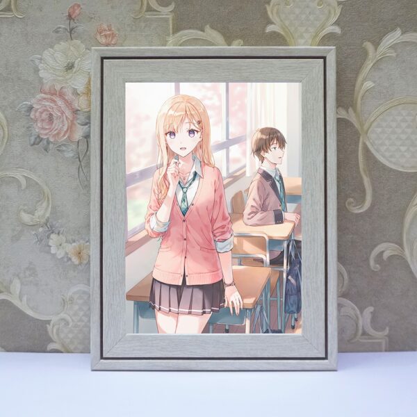 Khung Ảnh Treo Tường, Để Bàn 10x15, 13x18, A5, A4, A3 Mặt Mica Anime Manga Light Novel Sống Cùng Em Kế Gimai Seikatsu2 -