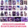 Tổng hợp Poster Postcard Móc khóa Standee Khung ảnh Bút Raiden Shogun - Yae Miko Game Genshin Impact - 2D Tộc Shop