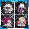 Móc Khóa Mica Trong suốt In 2 Mặt Sắc Nét Anime Manga Jujutsu Kaisen Chú Thuật Hồi Chiến – Phụ Kiện Anime By 2D Tộc Shop