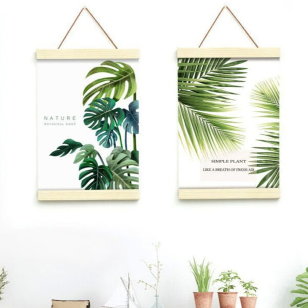 shopee-17975712030-3 Combo 2 Bộ Tranh Poster cao cấp In Theo Yêu Cầu Kèm Nẹp Treo Tường - 2D Tộc Shop