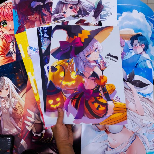 [SIÊU COMBO POSTER + MÓC KHÓA] Set 2 poster A3 chất lượng cao in theo yêu cầu - kèm móc khóa Sakayanagi Arisu cực xịn