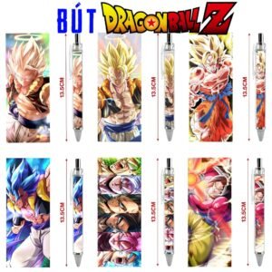 Bút viết In hình Dragon Ball 7 Viên Ngọc Rồng  - Hình in sắc nét - Bút Gel ngòi 0.5mm by 2D Tộc Shop