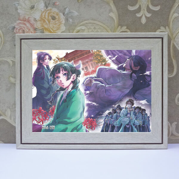 Khung Ảnh Treo Tường, Để Bàn 10x15, 13x18, A5, A4, A3 Mặt Mica Anime Manga Light Novel Dược sư Tự Sự - kèm chân