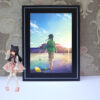 Khung Ảnh Treo Tường, Để Bàn 10x15, 13x18, A5, A4, A3 Mặt Mica Anime Manga Light Novel Dược sư Tự Sự - kèm chân