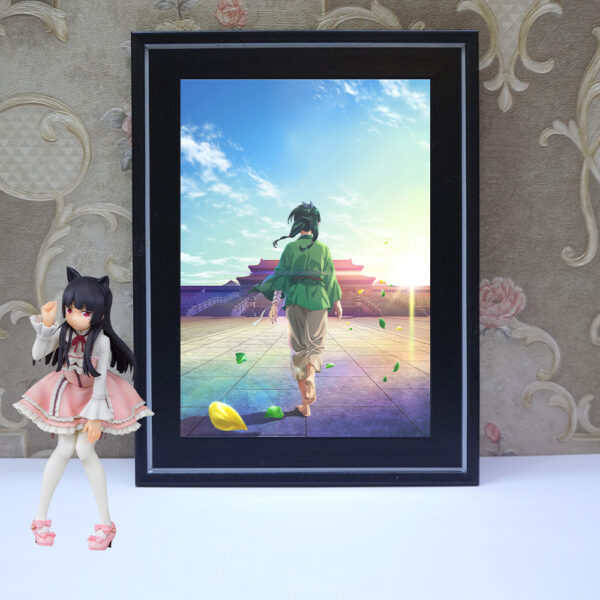 Khung Ảnh Treo Tường, Để Bàn 10x15, 13x18, A5, A4, A3 Mặt Mica Anime Manga Light Novel Dược sư Tự Sự - kèm chân