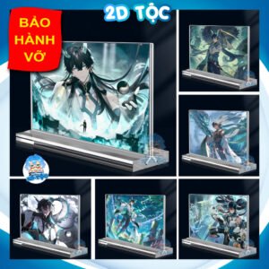 Khung ảnh Mica trong suốt Kích thước A4,A5 In hình Dan Heng Game Honkai: Star Rail đế lùa dày trong suốt - 2D Tộc Shop