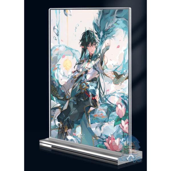 Khung ảnh Mica trong suốt Kích thước A4,A5 In hình Dan Heng Game Honkai: Star Rail đế lùa dày trong suốt - 2D Tộc Shop