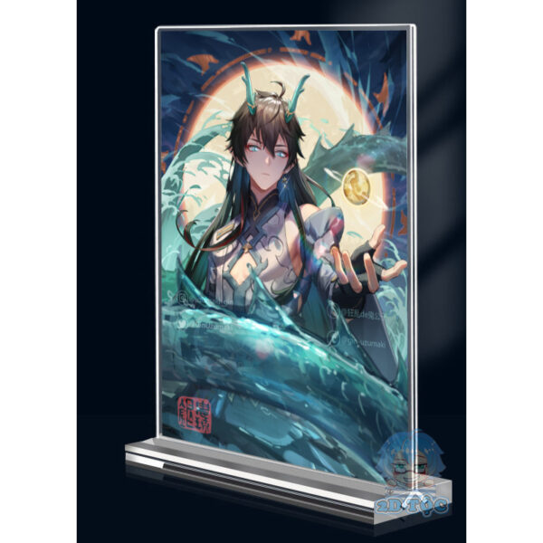 Khung ảnh Mica trong suốt Kích thước A4,A5 In hình Dan Heng Game Honkai: Star Rail đế lùa dày trong suốt - 2D Tộc Shop