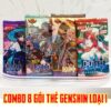(BẢN MỚI NHẤT) Gói ảnh thẻ nhân phẩm Waifu Anime Girl, Anime One Piece Game Genshin Impact ngẫu nhiên siêu đẹp