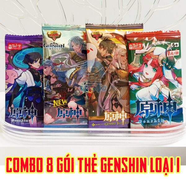 (BẢN MỚI NHẤT) Gói ảnh thẻ nhân phẩm Waifu Anime Girl, Anime One Piece Game Genshin Impact ngẫu nhiên siêu đẹp