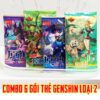 (BẢN MỚI NHẤT) Gói ảnh thẻ nhân phẩm Waifu Anime Girl, Anime One Piece Game Genshin Impact ngẫu nhiên siêu đẹp