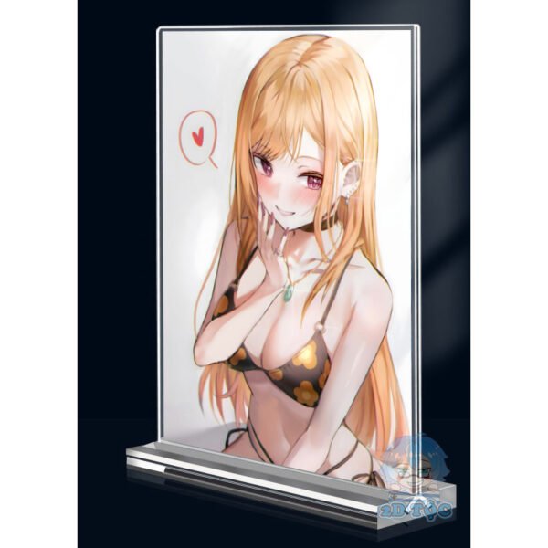Khung ảnh Mica trong suốt A4,A5 In hình Kitagawa Marin (1) Anime Manga My Dress-Up Darling đế lùa dày trong suốt