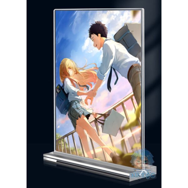 Khung ảnh Mica trong suốt A4,A5 In hình Kitagawa Marin (1) Anime Manga My Dress-Up Darling đế lùa dày trong suốt