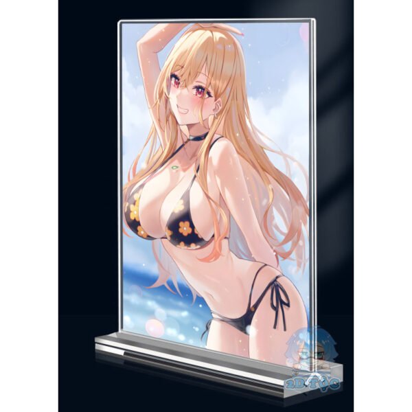 Khung ảnh Mica trong suốt A4,A5 In hình Kitagawa Marin (1) Anime Manga My Dress-Up Darling đế lùa dày trong suốt
