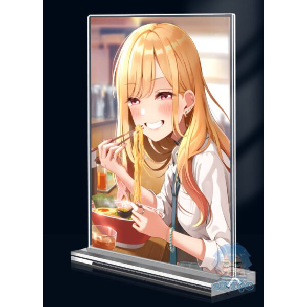 Khung ảnh Mica trong suốt A4,A5 In hình Kitagawa Marin (1) Anime Manga My Dress-Up Darling đế lùa dày trong suốt