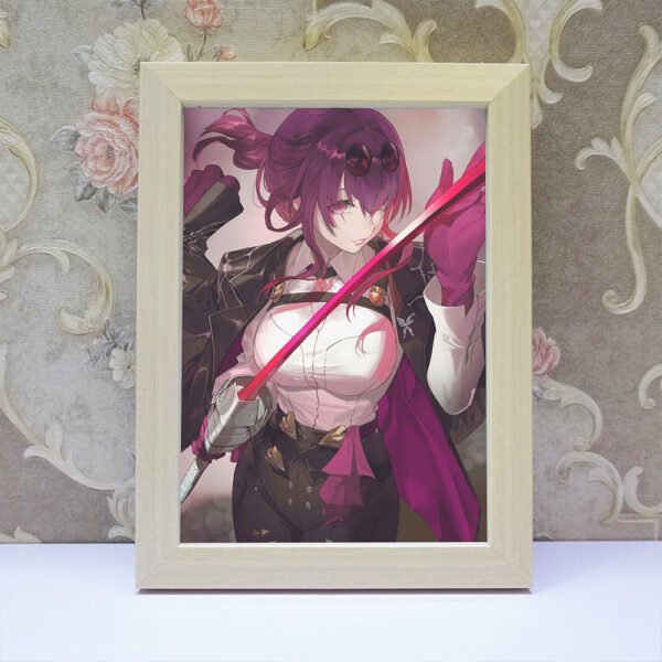 shopee-18492022622-5 Khung Ảnh Treo Tường, Để Bàn 10x15, 13x18, A5, A4, A3 Mặt Mica KAFKA Game Honkai: Star Rail (1)- kèm chân đế/Đinh 3 chân