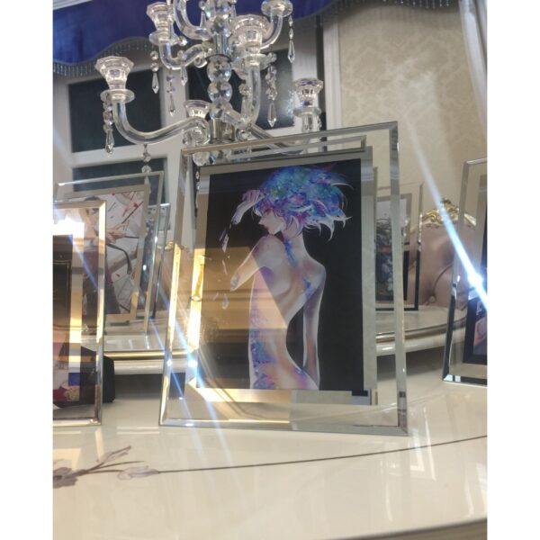 Khung Kính kèm Tranh lồng khung in theo yêu cầu - Khung ảnh - Tranh Poster treo tường để bàn by 2D Tộc Shop