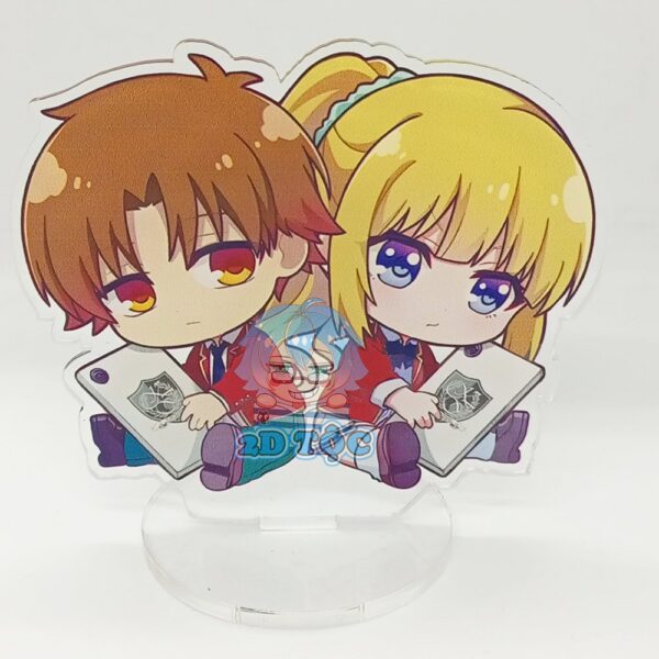 Mô hình Standee Chibi nhân vật Anime Chào mừng đến lớp học đề cao thực lực – Tượng Mica Anime by 2D Tộc Shop