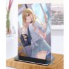 Khung ảnh Mica trong suốt Kích thước A4,A5 In hình Kitagawa Marin (1) Anime Manga My Dress-Up Darling đế lùa màu đen