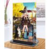 Khung ảnh Mica trong suốt Kích thước A4,A5 In hình Anime Manga Light Novel Hành trình của Elaina đế lùa màu đen