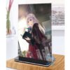 Khung ảnh Mica trong suốt Kích thước A4,A5 In hình Anime Manga Light Novel Hành trình của Elaina đế lùa màu đen