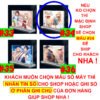 Khung ảnh Mica trong suốt Kích thước A4,A5 In hình Anime Manga Light Novel Thiên sứ Nhà Bên (1) đế lùa dày trong suốt