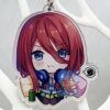 Móc Khóa Mica In 2 Mặt Sắc Nét Phiên bản đặc biệt Anime Manga Nhà có 5 nàng dâu Phụ Kiện Anime By 2D Tộc Shop