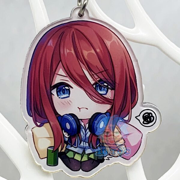 Móc Khóa Mica In 2 Mặt Sắc Nét Phiên bản đặc biệt Anime Manga Nhà có 5 nàng dâu Phụ Kiện Anime By 2D Tộc Shop