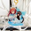 Móc Khóa Mica In 2 Mặt Sắc Nét Phiên bản đặc biệt Anime Manga Nhà có 5 nàng dâu Phụ Kiện Anime By 2D Tộc Shop