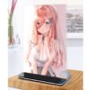 Khung ảnh Mica trong suốt Kích thước A4,A5 In hình Nakano Miku (1) Anime Manga Nhà Có 5 Nàng Dâu đế lùa màu đen