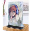 Khung ảnh Mica trong suốt Kích thước A4,A5 In hình Nakano Miku (1) Anime Manga Nhà Có 5 Nàng Dâu đế lùa màu đen