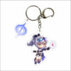 shopee-19280209787-9 Móc Khóa Mica Trong Suốt Ép 2 Lớp cao cấp Chùm 2 miếng Game Honkai: Star Rail – Phụ Kiện Anime By 2D Tộc Shop